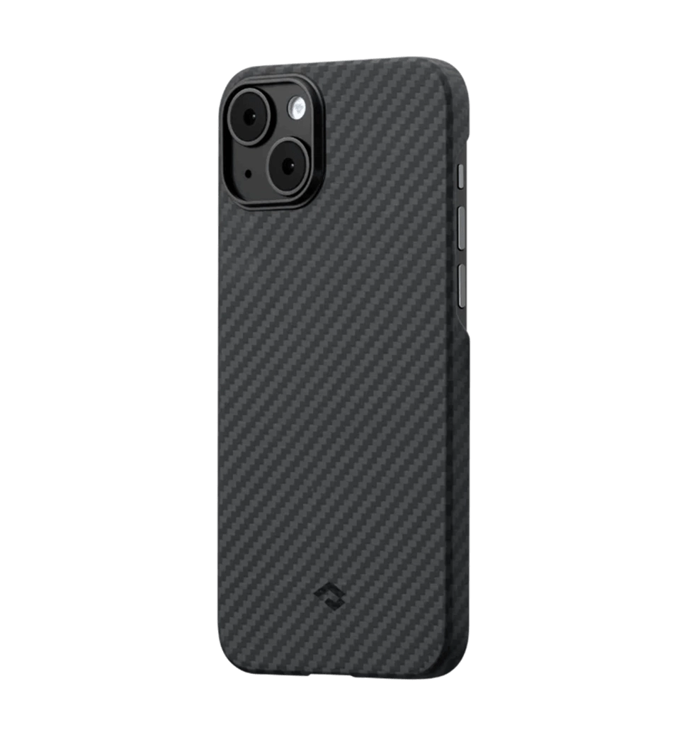 Чохол Pitaka MagEZ Case 3 Twill 1500D Black/Grey for iPhone 14 (KI1401) — фото 5