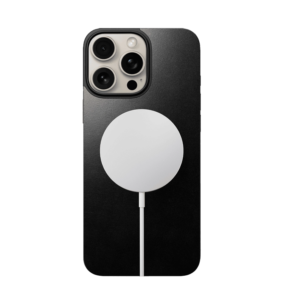 Чехол Nomad Magnetic Leather Back Horween for iPhone 16 Pro Max (NM01363385)