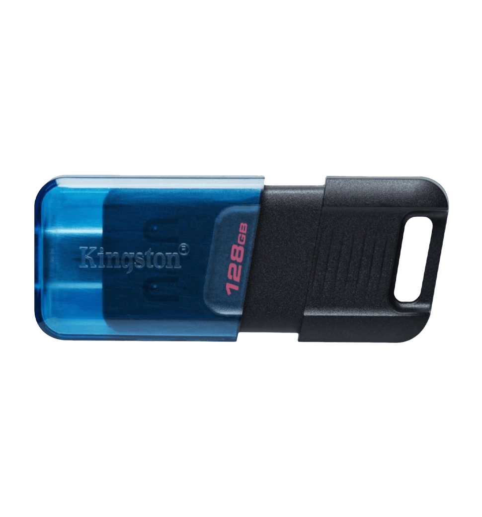 Флешка Kingston 128 GB DataTraveler 80 M USB-C 3.2 (DT80M/128GB)