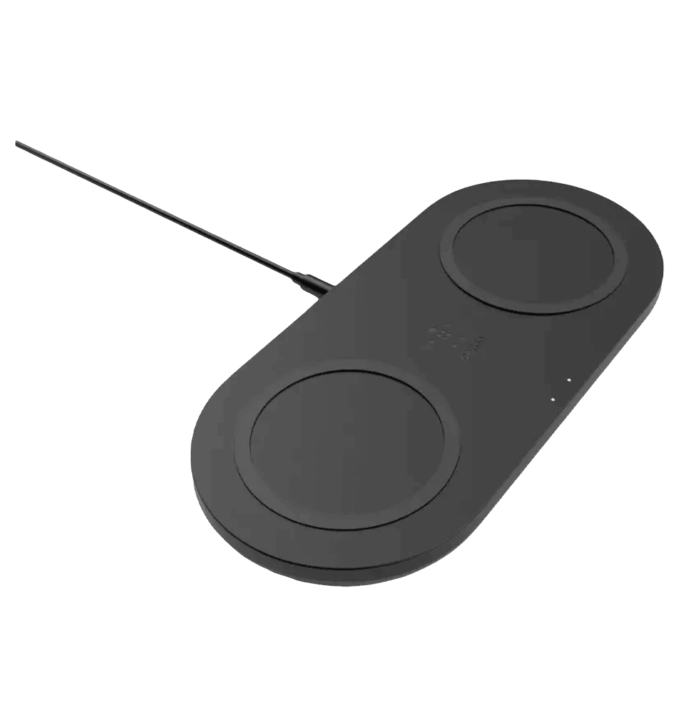 Зарядний пристрій бездротовий Belkin 2в1 10Вт, чорний