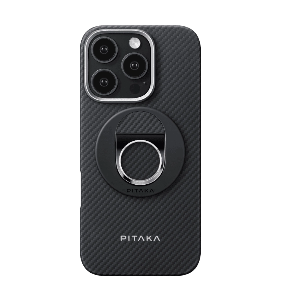 Магнитное кольцо Pitaka MagEZ 3 Twill 600D Black/Grey (MGB2402)