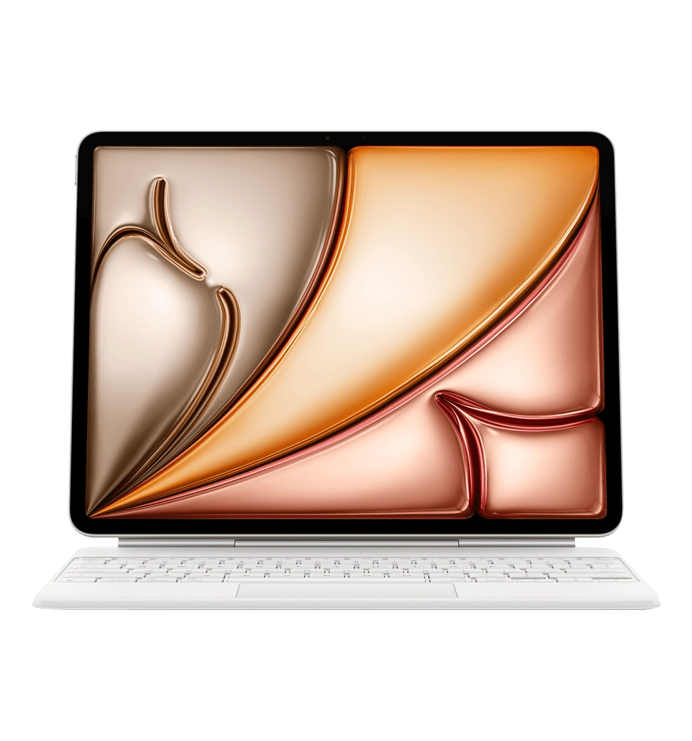 Клавіатура Apple Magic Keyboard for iPad Air 13-inch (M3) - Ukrainian - White (MDFW4)