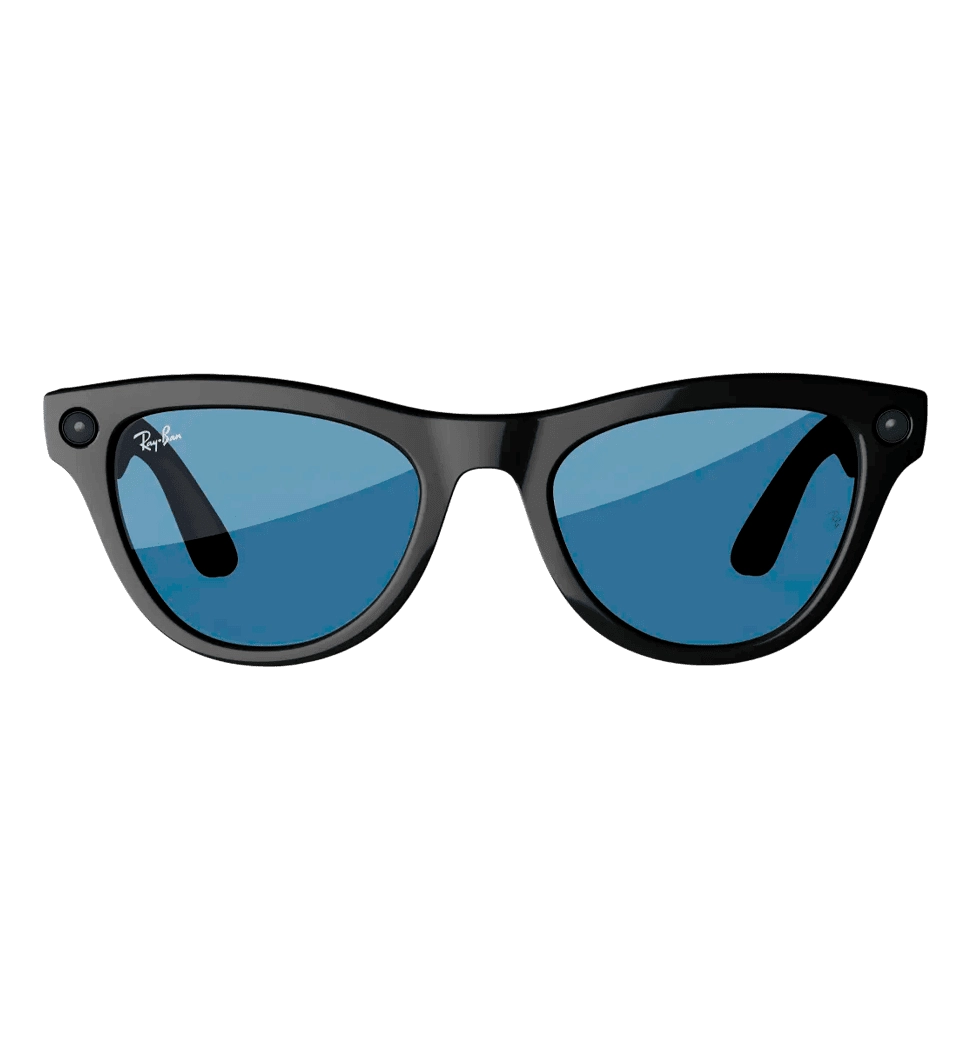 Смарт-окуляри Ray-Ban Meta Skyler Standard - Shiny Black / Transitions Cerulean Blue (RW4010 601/MF 52-20)
