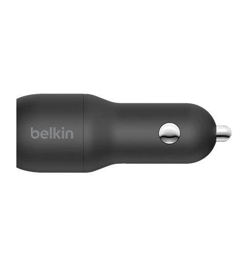 АЗП Belkin Car Charger 24W Dual USB-A, black (CCB001BTBK) — фото 8