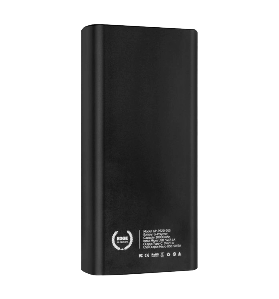 Зовнішній акумулятор Gelius Pro Edge GP-PB20-013 20000mAh 10W Black