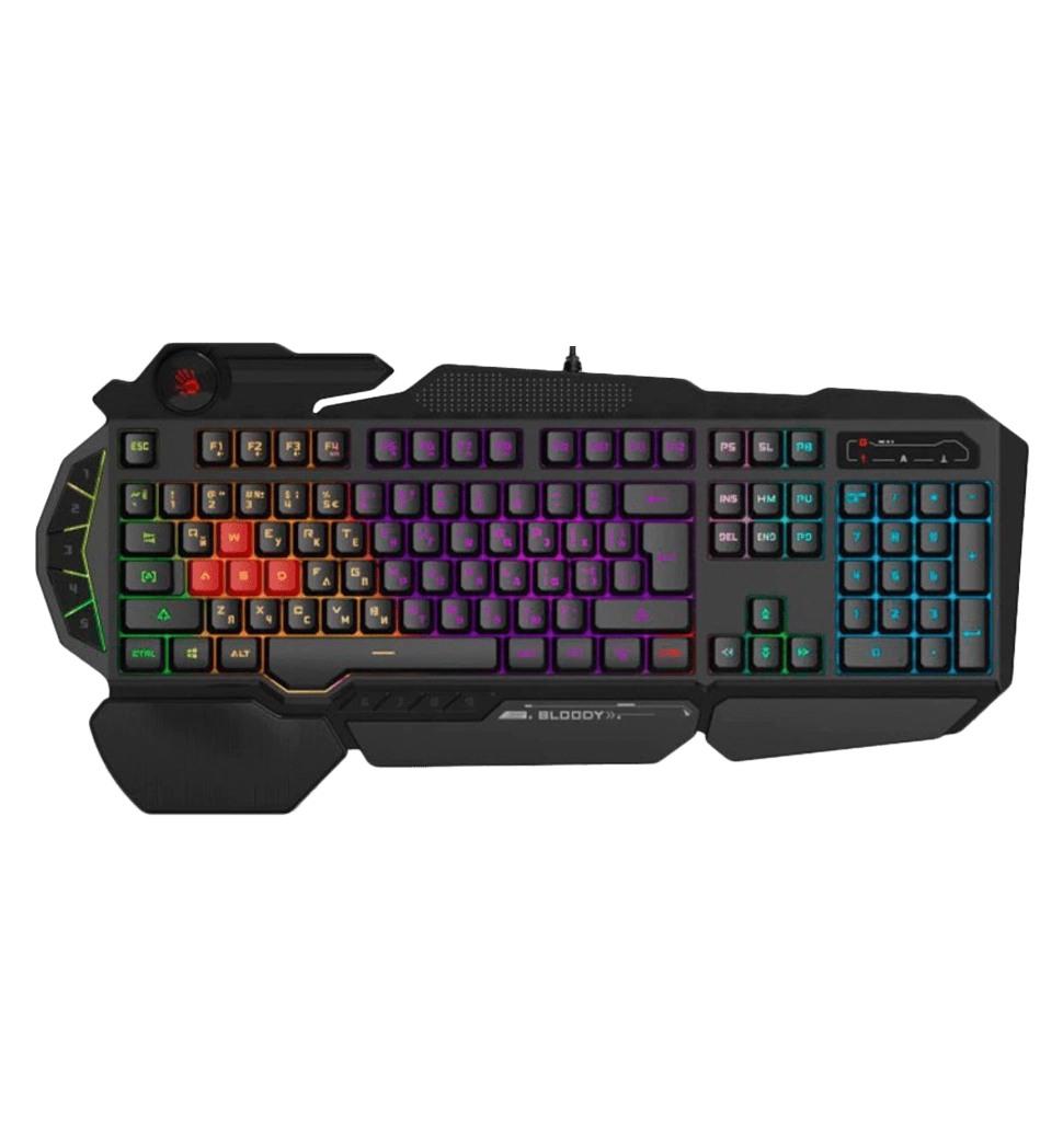 Клавіатура ігрова B310N Bloody, USB, чорна