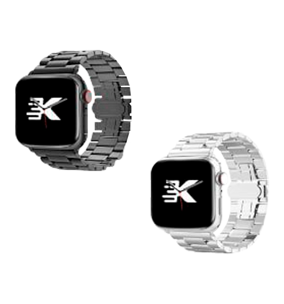 Ремінець Keephone STROVA SERIES Apple Watch 44/45/49mm Black (IS-017)