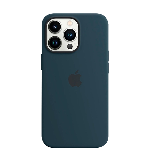 Чохол iPhone 13 Pro Silicone Case with MagSafe – Abyss Blue (MM2J3)