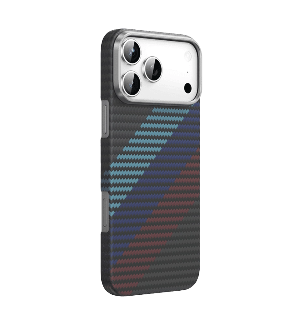 Чохол Keephone KEVLAR WOVEN  MagSafe Case for 17 Pro Max 4-intermixed Color (MC0137)