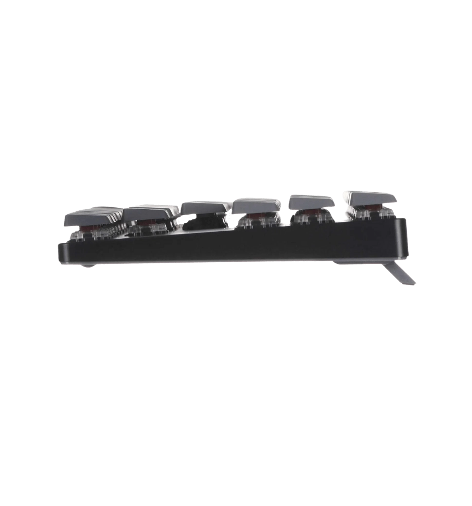 Клавіатура механічна Keychron K1SE 87Key, Gateron Red, BT/USB-A, Low Profile, EN/UKR, White Led, чор