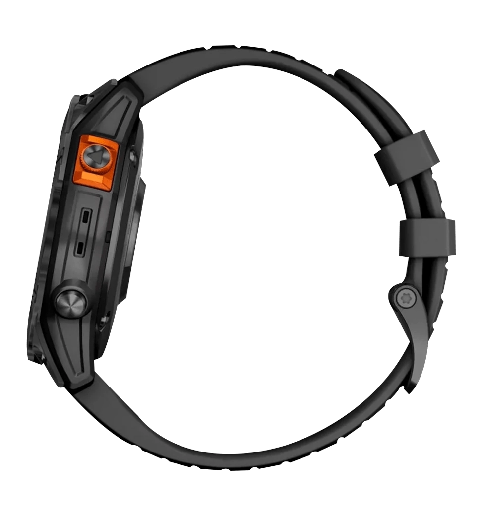 Смарт-часы Garmin Fenix 7X Pro Solar Slate Gray w. Black Band (010-02778-00/01) UA