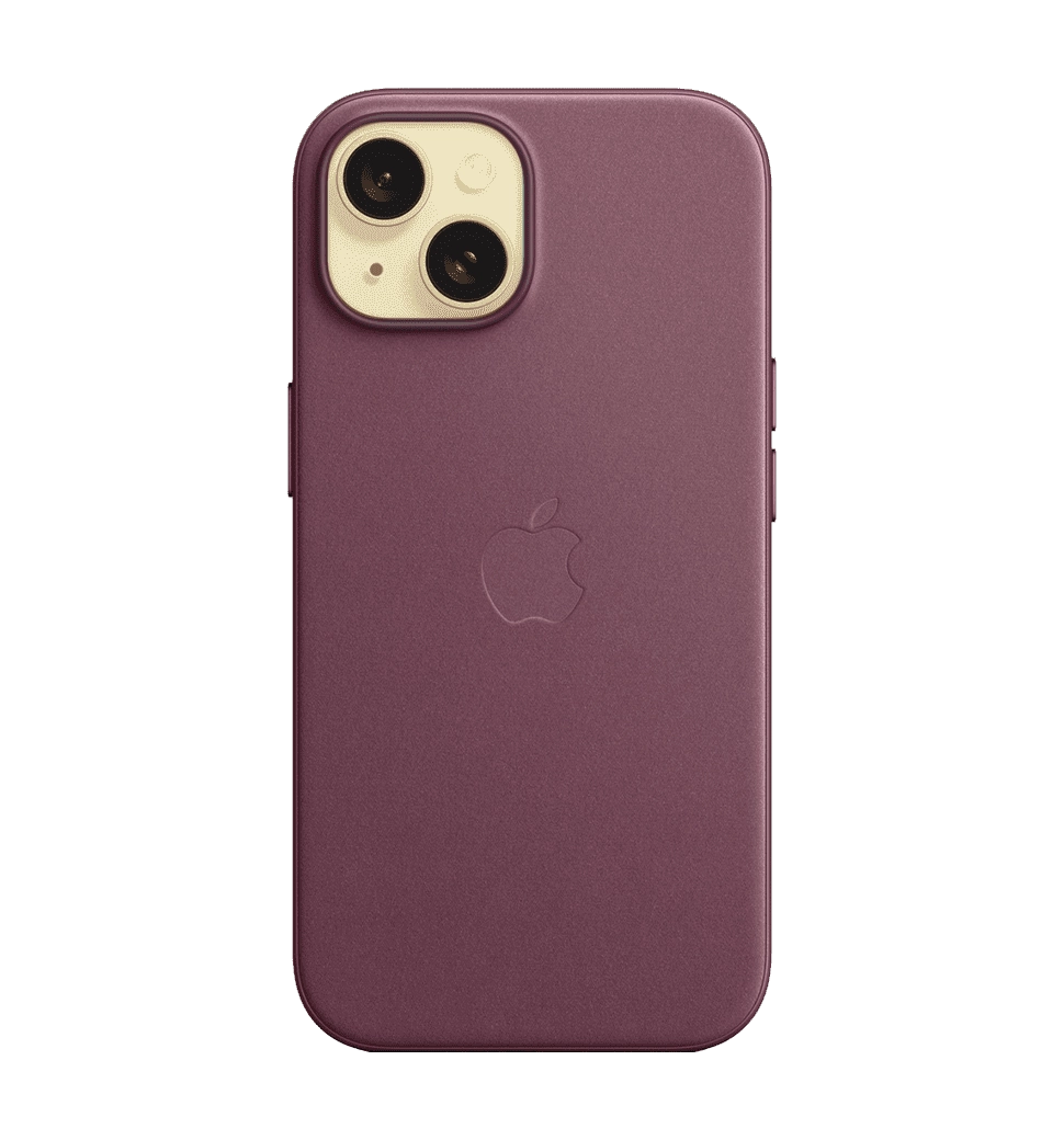 Чехол iPhone 15 FineWoven Case with MagSafe - Mulberry (MT3E3)