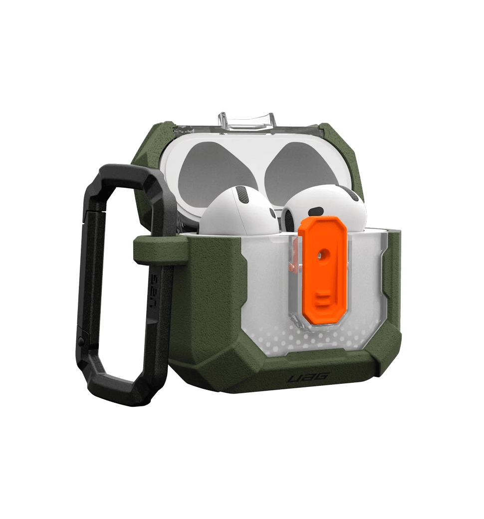Чехол UAG для AirPods (Gen 4, 2024), Plasma, Olive Drab (104129117272)