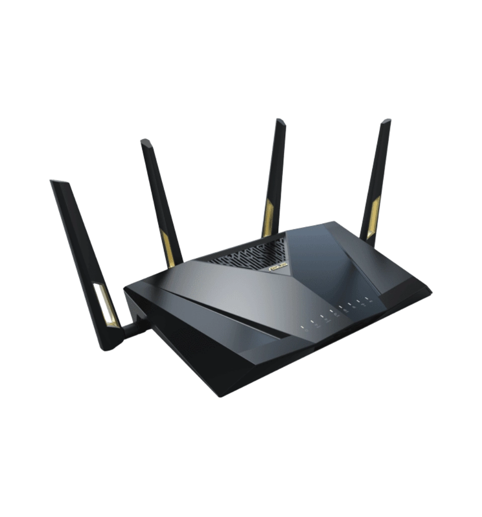 Маршрутизатор ASUS RT-AX88U PRO AX6000, 4xGE LAN, 2.5xGE WAN, 1x2.5GE WAN/LAN, 1xUSB3.2, 1xUSB2.0, M
