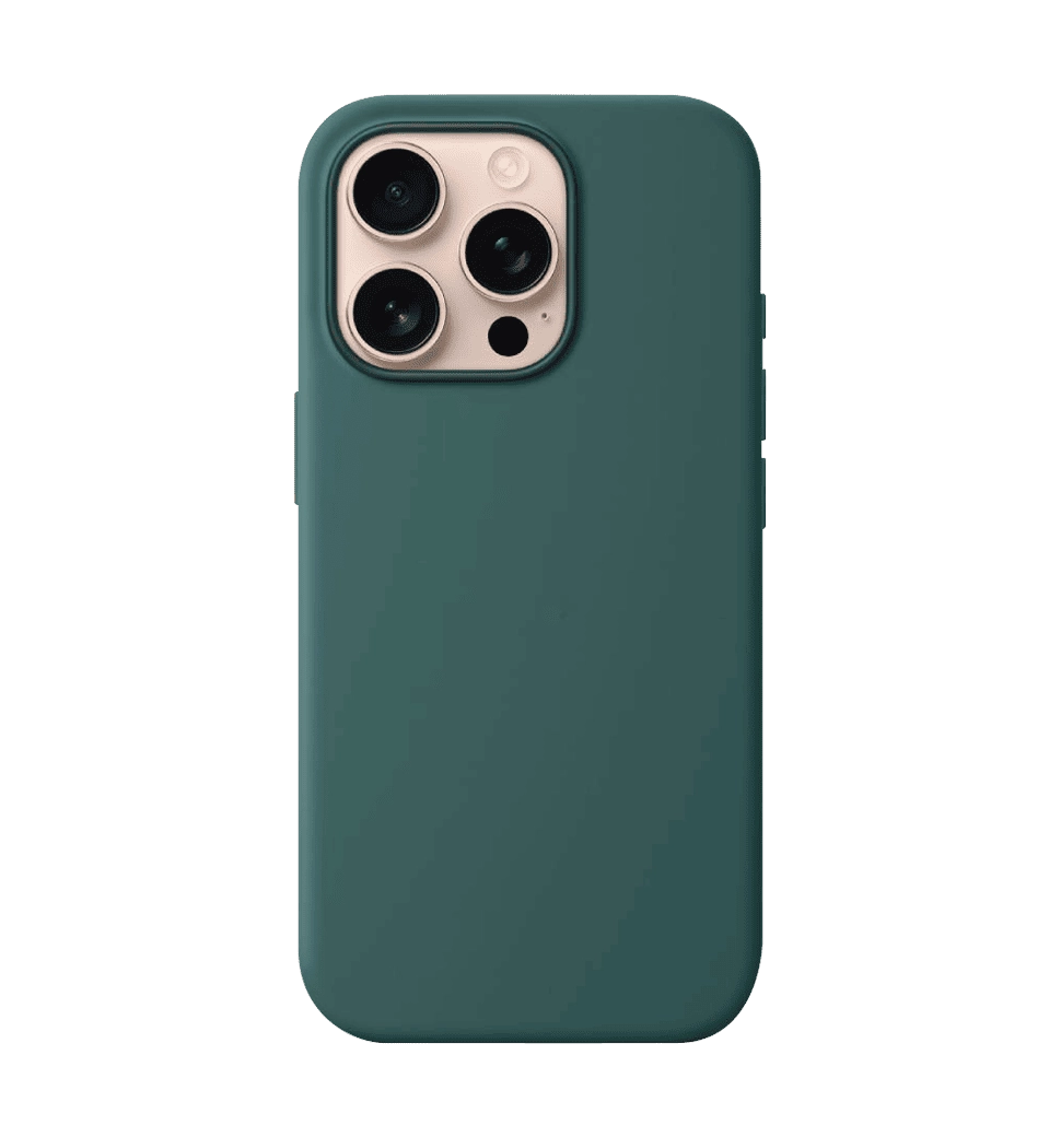 Чохол Monblan для iPhone 16 Pro Magnetic Silicone (Lake Green)