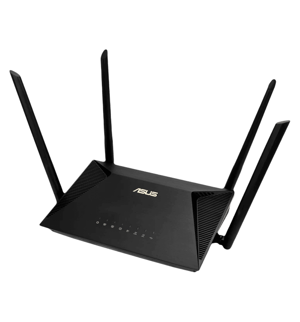 Маршрутизатор ASUS RT-AX1800U AX1800, 3xGE LAN, 1xGE WAN, 1xUSB 3.0, MESH (90IG06P0-MO3530)