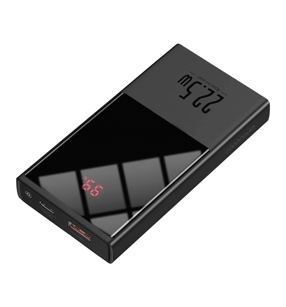 Доп батерея Baseus Super Mini Digital Display 10000mAh 22.5W Black (PPMN-A01)