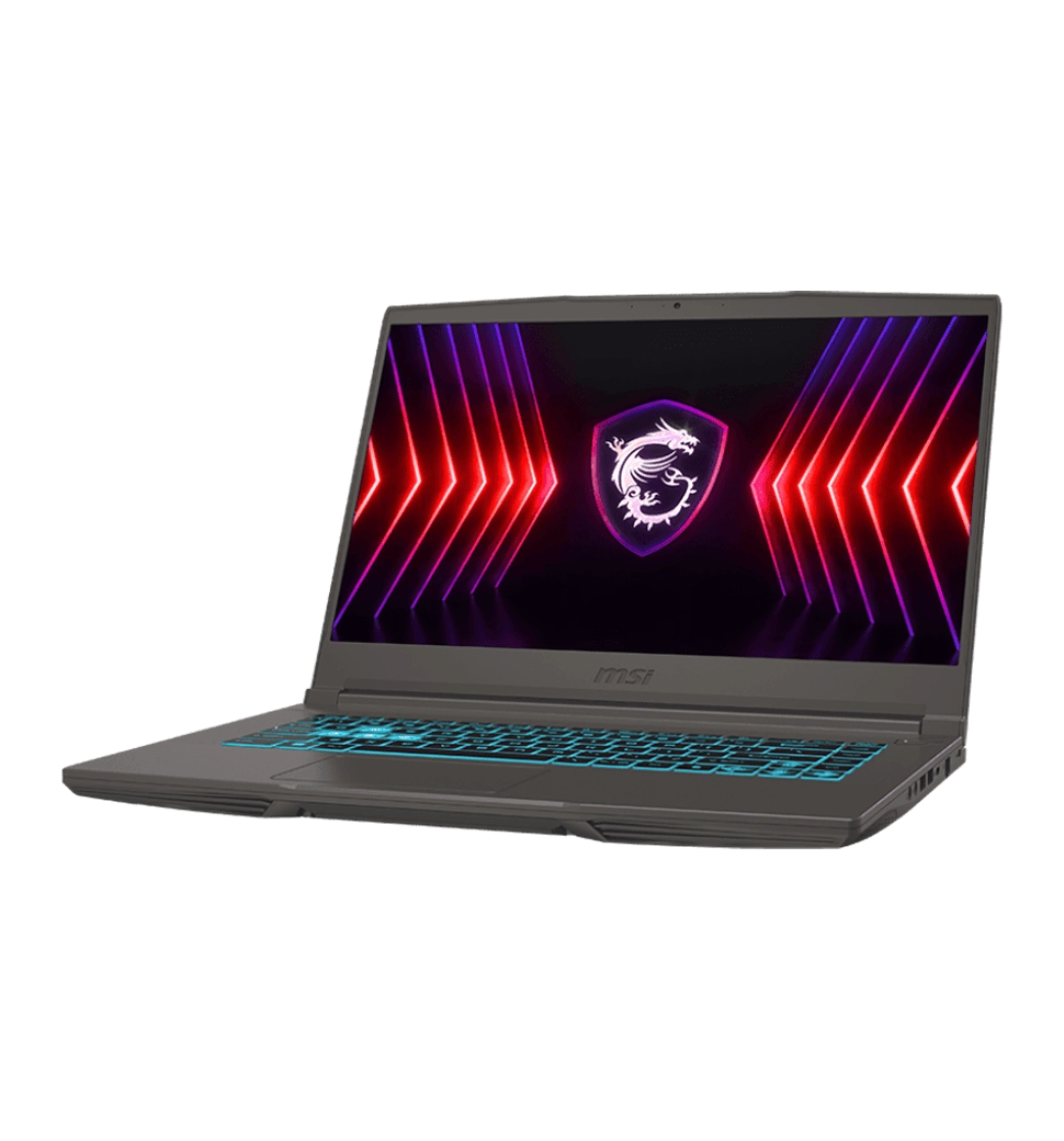 Ноутбук 15.6" MSI Thin 15 (9S7-16RK11-418)R5 7535HS/16/512/RTX 3050 4GB/DOS/BL/Cosmos Gray