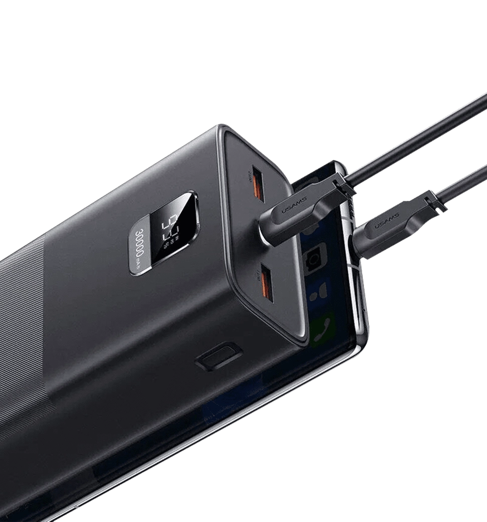Дополнительная батарея USAMS powerbank PB68 30000mA (US-CD185)