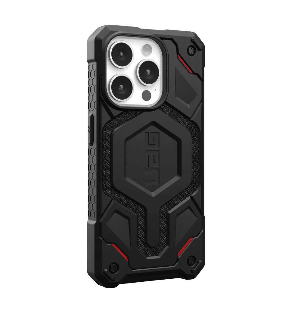 Чехол UAG iPhone 15 Pro Monarch Pro Magsafe, Kevlar Black (114221113940)