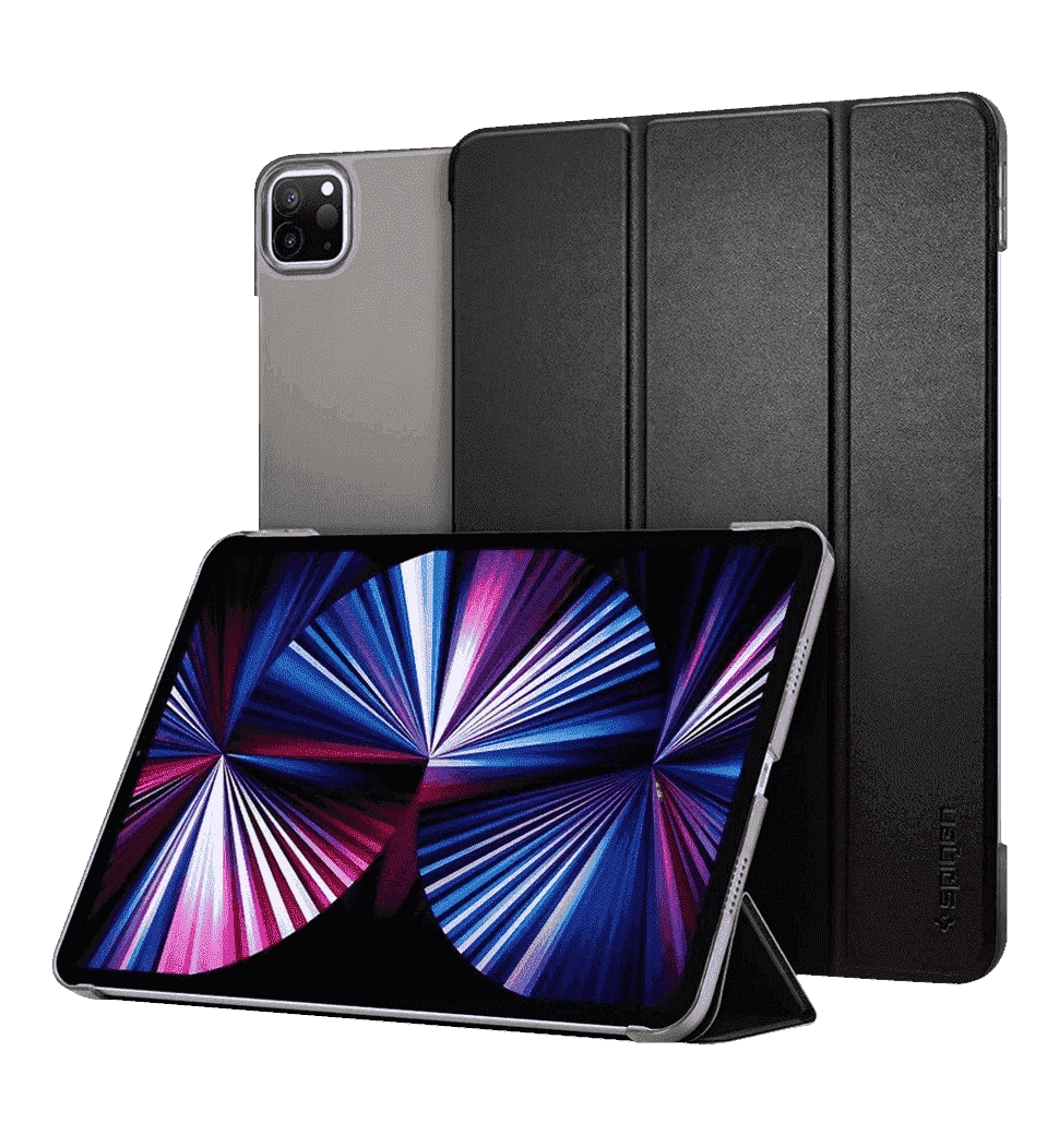 Чехол Spigen для Apple iPad Pro 11"(2021) Smart Fold, Black(ACS02887)