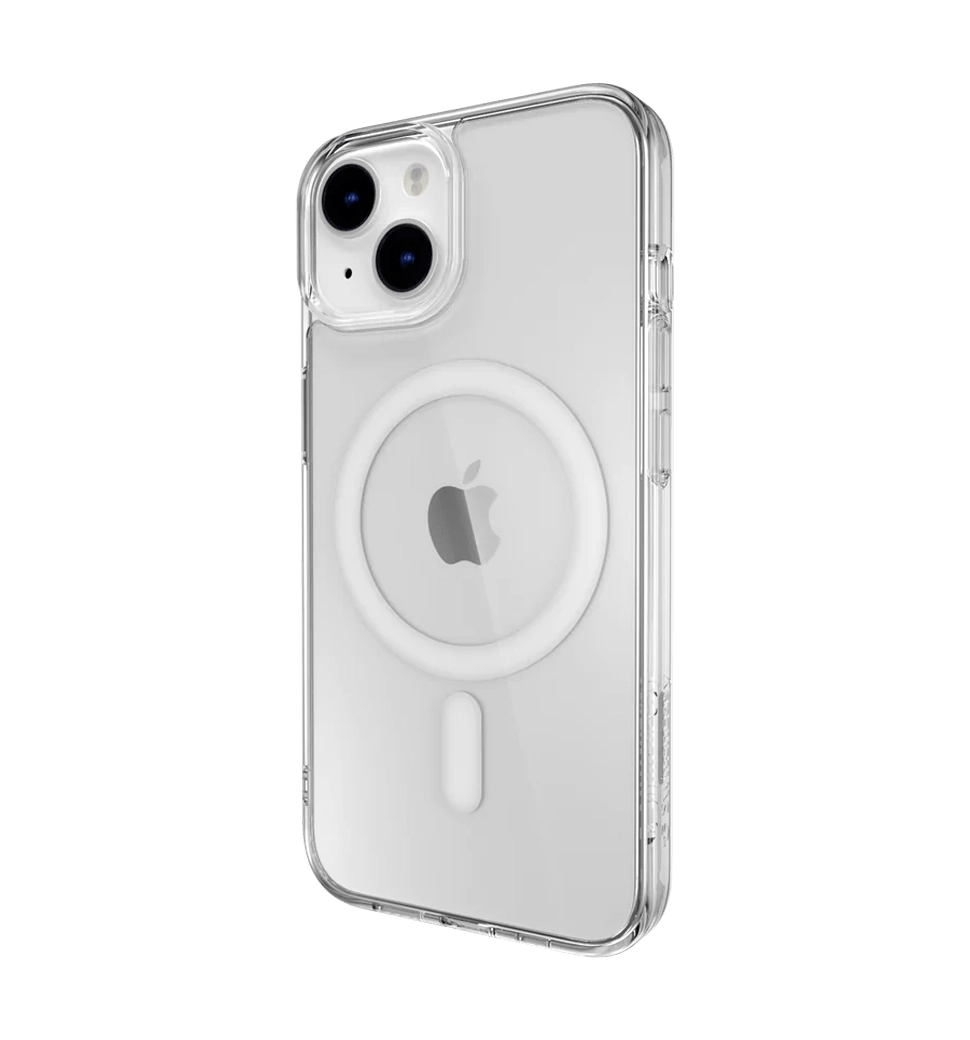 Чехол Monblan для iPhone 14 Magnetic Crystal Series Transparent