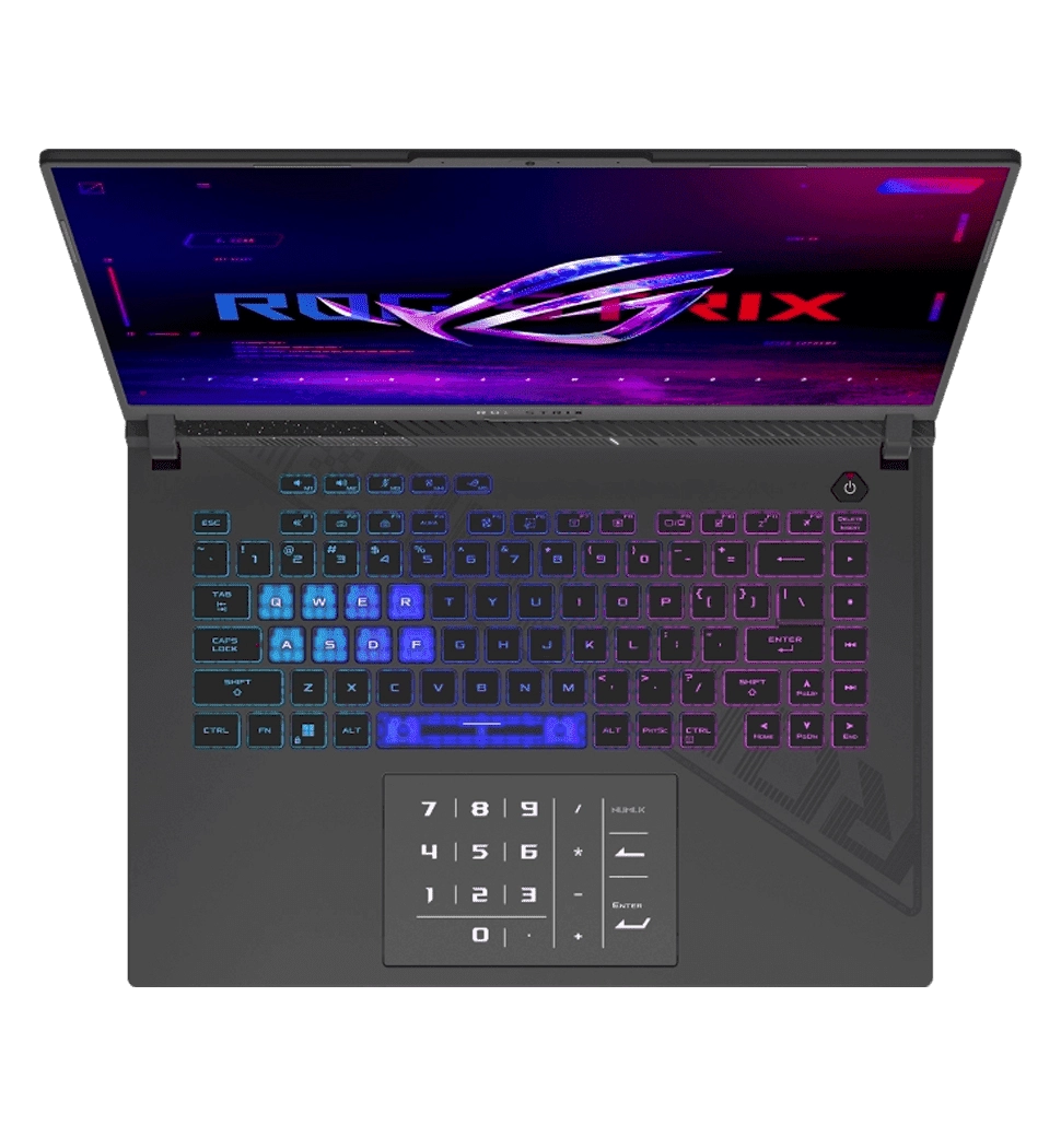 Ноутбук 16” ASUS ROG Strix G16 G614JU-N3094/Intel i7-13700H/16GB/1TB SSD/nVidia RTX 4050-6/DOS/Grey