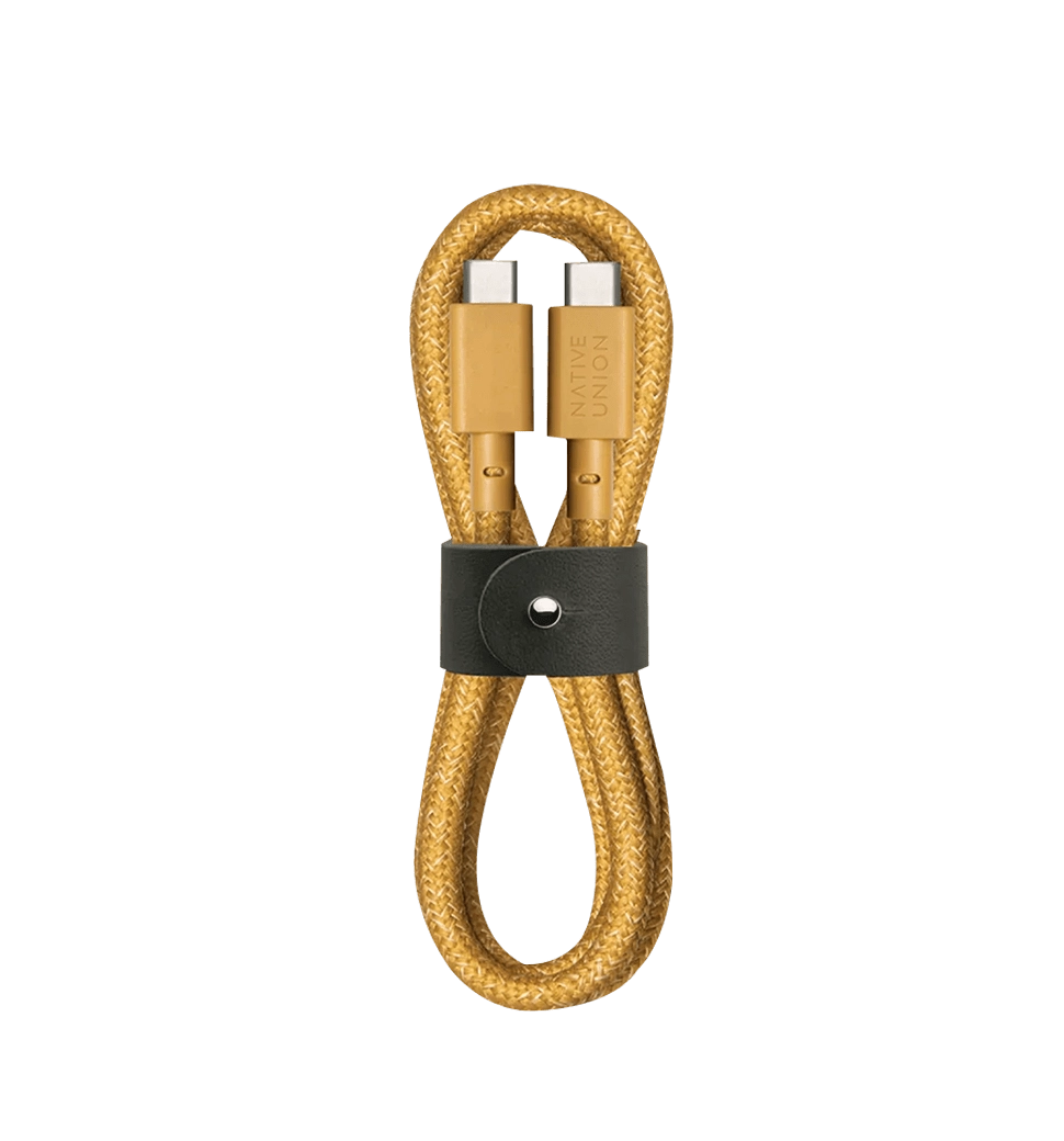 Native Union Belt Cable USB-C to USB-C Kraft (1.2 m) (BELT-C-KFT-2-NP)
