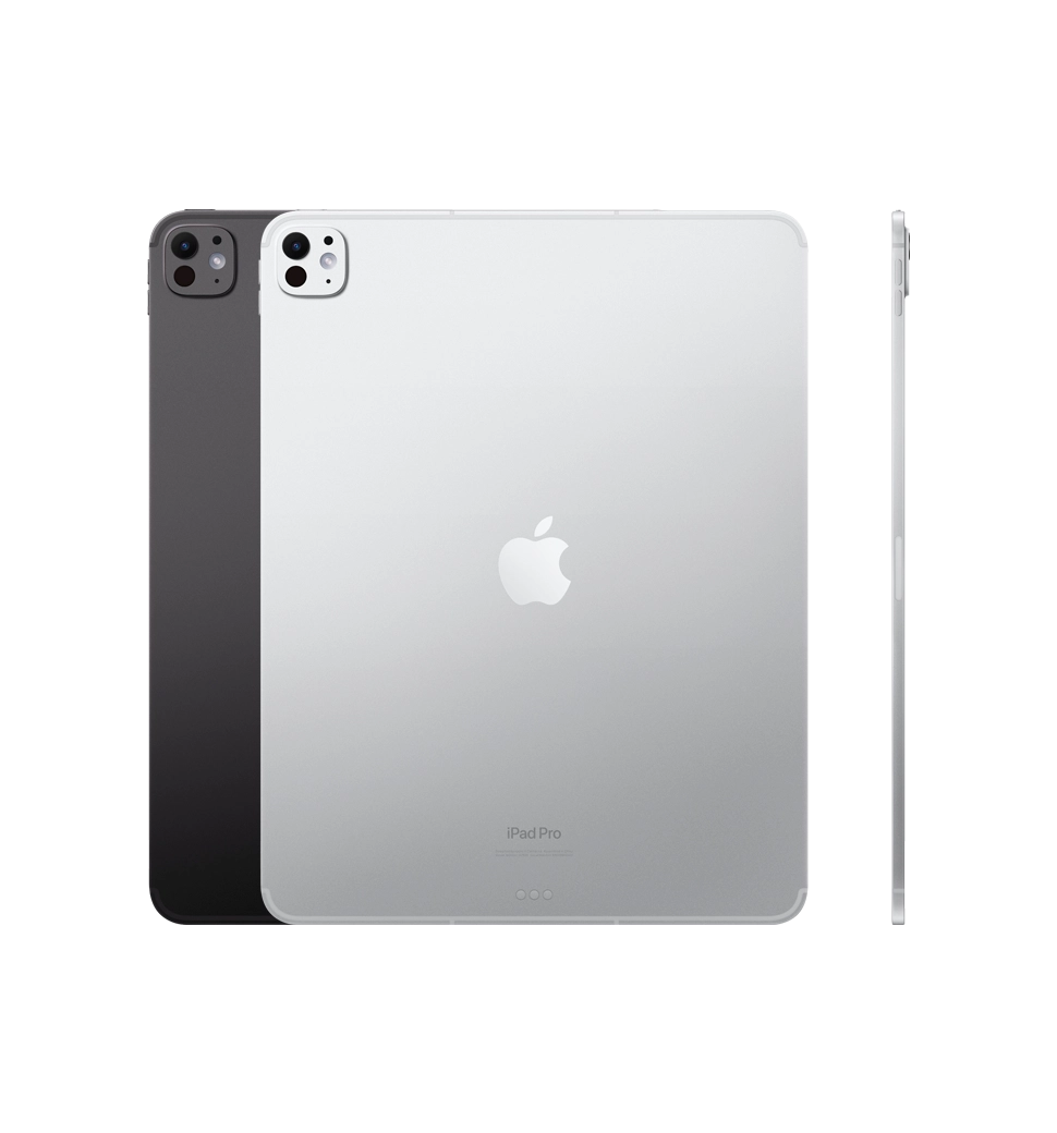 iPad Pro 13 M4 (2024) Wi-Fi + Cellular with Nano-texture Glass 2TB Silver (MWT23)