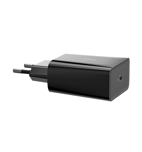 Адаптер Baseus Speed Mini PD Charger Type-C 20W Black (CCFS-SN01)