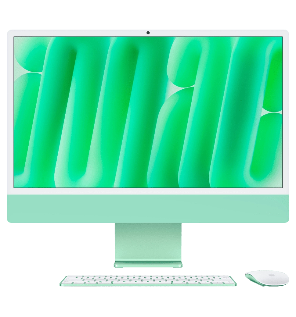 iMac 24" Retina 4.5K Apple M4/10CPU/10GPU/24GB/512GB SSD/Green 2024 (MD2Q4)