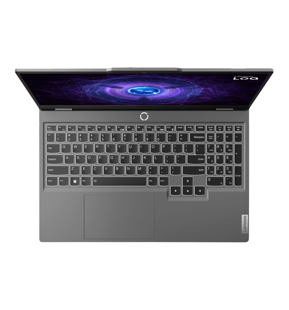 Ноутбук 15.6" Lenovo LOQ 15IAX9 (83GS00B6RA)/Intel i5-12450HX/24GB/1TB SSD/NVD3050-6/DOS/Grey