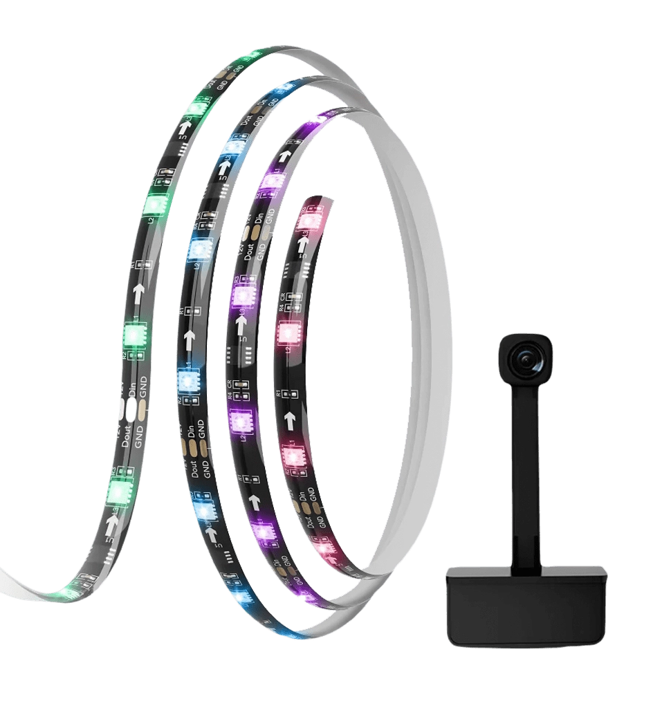 Набор адаптивной подсветки Govee H6199 DreamView T1 TV Backlight 55-65', RGBIC, WI-FI/Bluetooth, чор