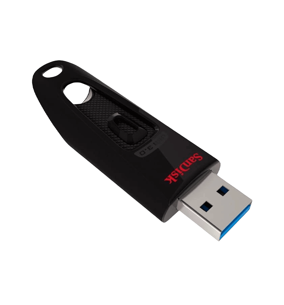 Флеш-накопичувач USB 3.0 SanDisk Ultra 16Gb (130Mb/s) Black (SDCZ48-016G-U46)
