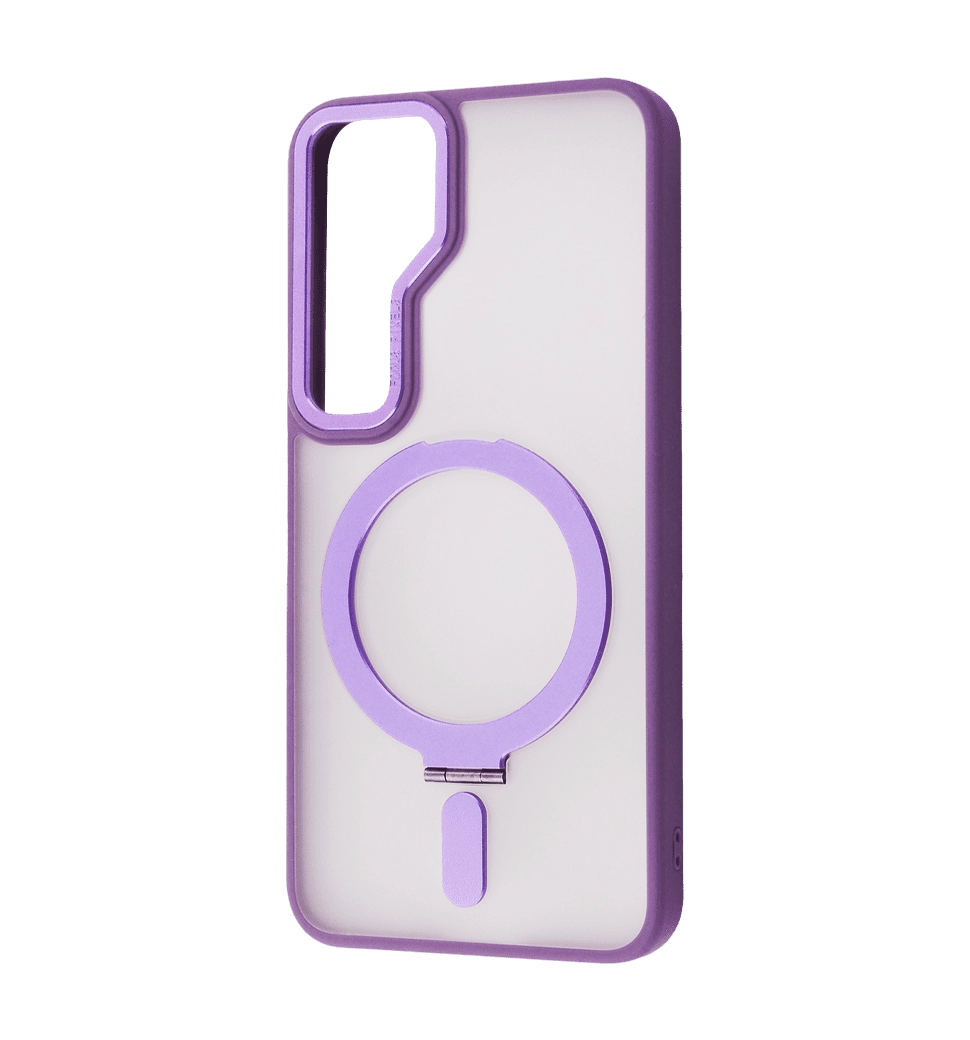 Чехол WAVE Attraction Case with Magnetic Ring Samsung Galaxy S24 Plus (purple)