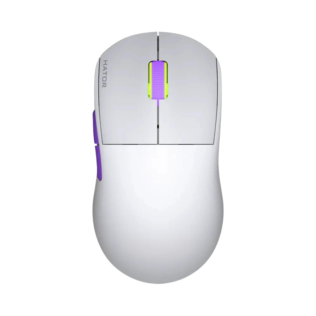 Миша HATOR Quasar 2 ULTRA 4K wireless (HTM571WL) white/lila