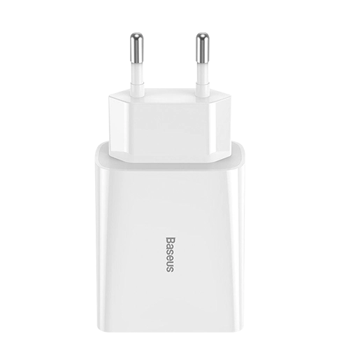 Адаптер Baseus Speed Mini PD Charger Type-C 20W White (CCFS-SN02)