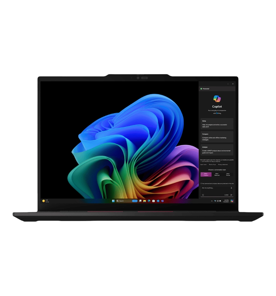 Ноутбук 14" Lenovo ThinkPad T14s Gen 6 (21M1001NRA) AMD R7 AI PRO 360/32/1TB/UMA/W11P/BL/Black