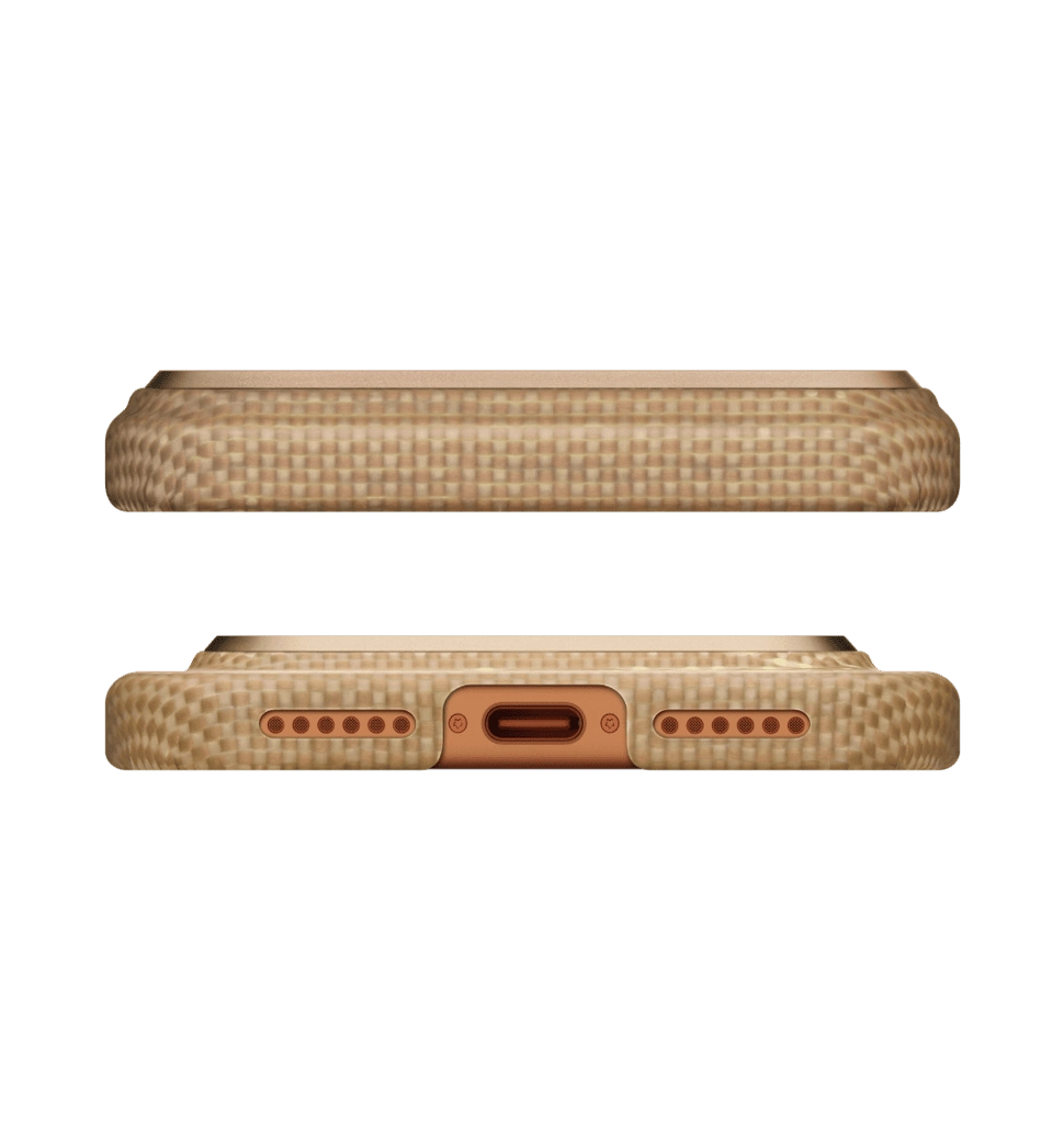 Чехол Pitaka Ultra-Slim Case Golden Glint for iPhone 17 Pro (KI1705AG)