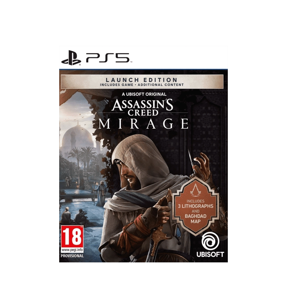 Игра консольная PS5 Assassin's Creed Mirage Launch Edition, BD диск