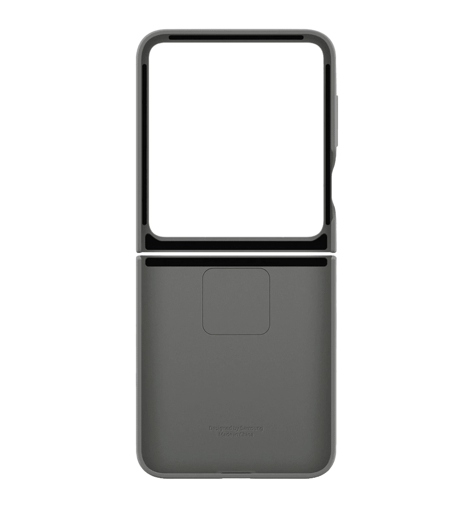 Чехол Samsung для Flip6 Silicone Cover with Ring Gray (EF-PF741TJEGUA)