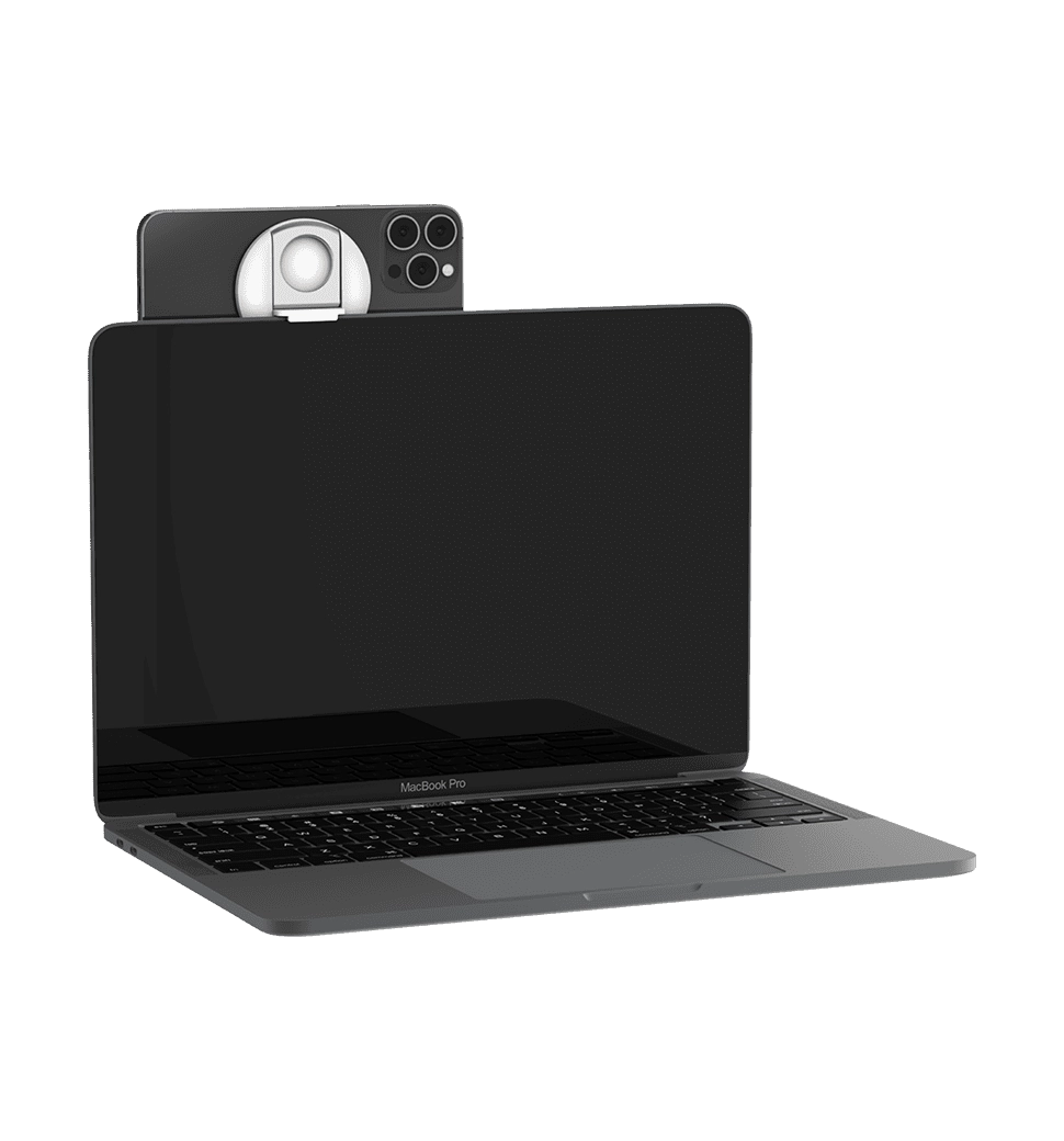 Держатель Belkin iPhone Mount with MagSafe для Mac Notebooks - White (MMA006BTWH)