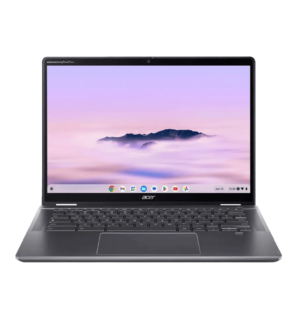 Ноутбук 14" Acer Chromebook Plus Spin 514 CP514-4HN (NX.KYQEU.002) Intel 5-120U/8GB/F256GB/UMA/ChromeOS/Gray