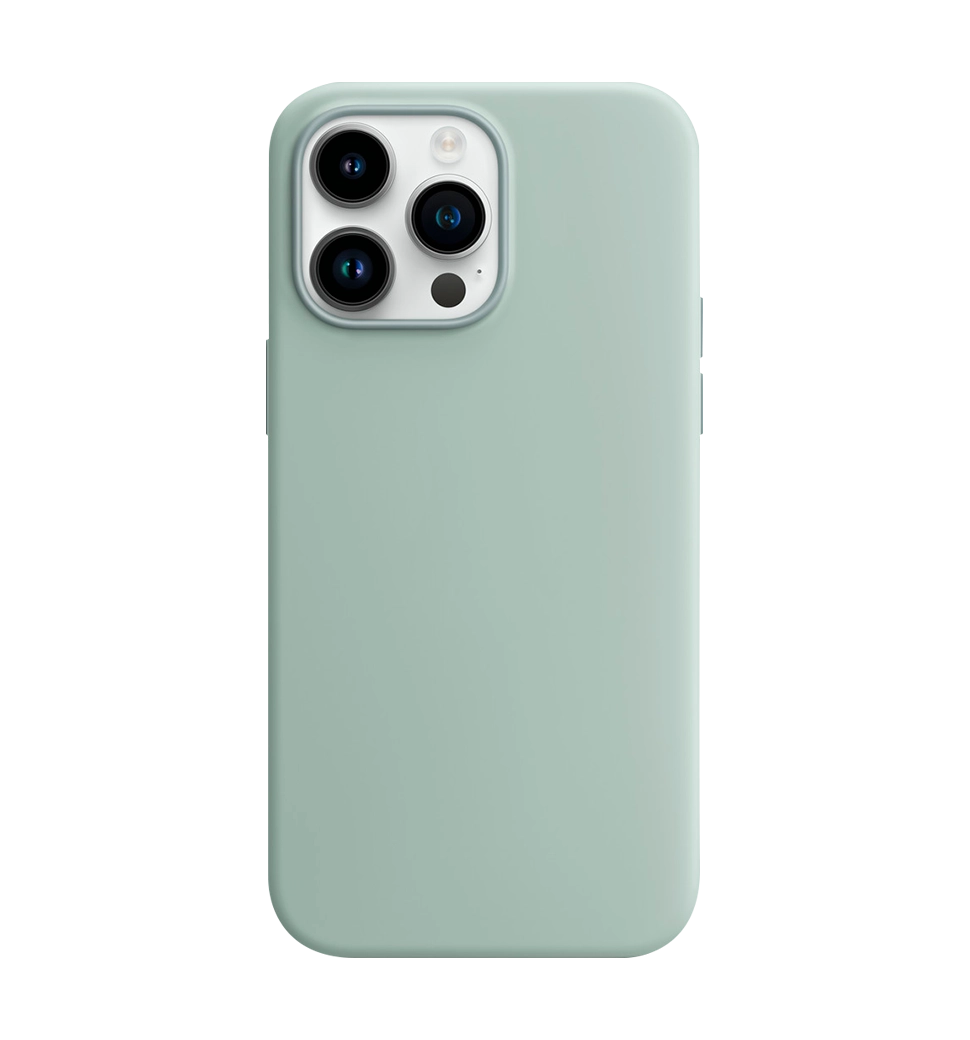 Чохол Monblan для iPhone 14 Pro Max Magnetic Silicone MagSafe (Succulent)