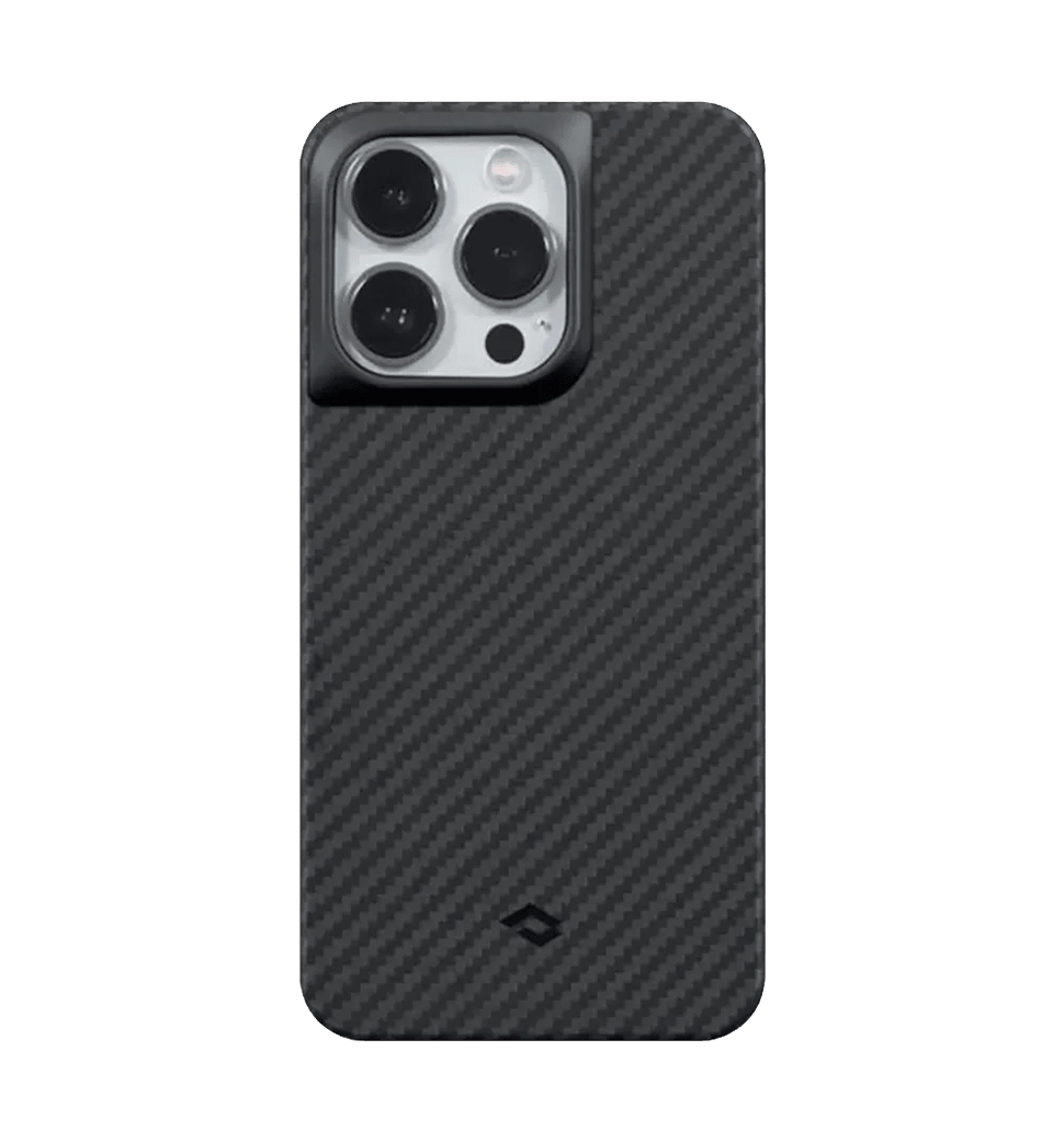 Чохол Pitaka MagEZ Case Pro 3 Twill Black/Grey for iPhone 14 Pro Max (KI1401PMP)