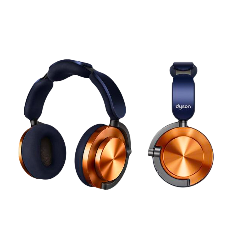Dyson OnTrac ワイヤレスイヤホン 美品 ᐉ Наушники Dyson OnTrac WP02 Headphones CNC Copper/Prussian Blue