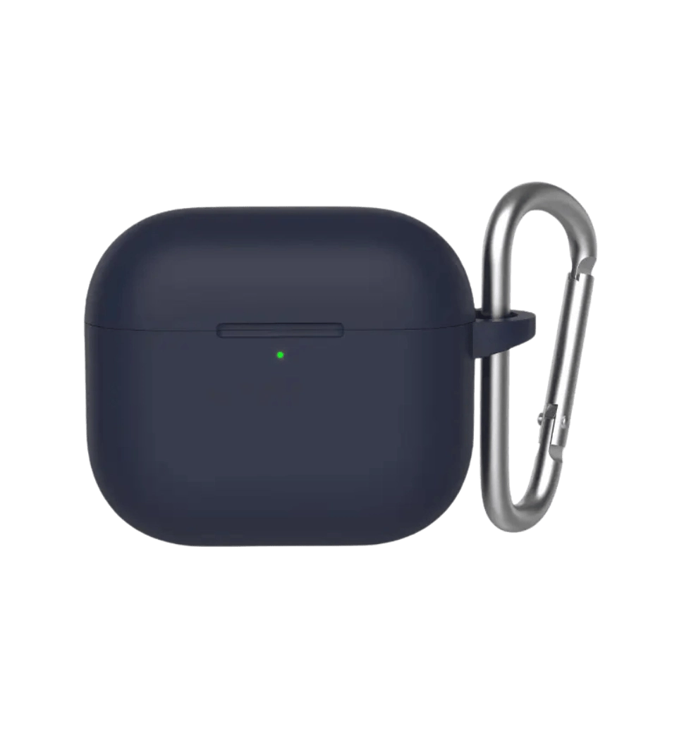 Чохол Blueo Airpods 4 Liquid Silicone Case Dark Blue (B44-A4DBL)