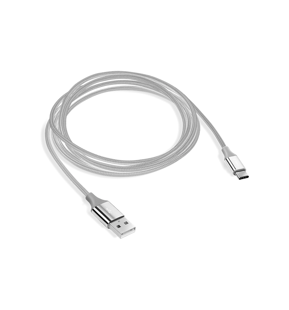 Кабель Ttec Alumi Cable USB - Type-С Silver (2DK18G)