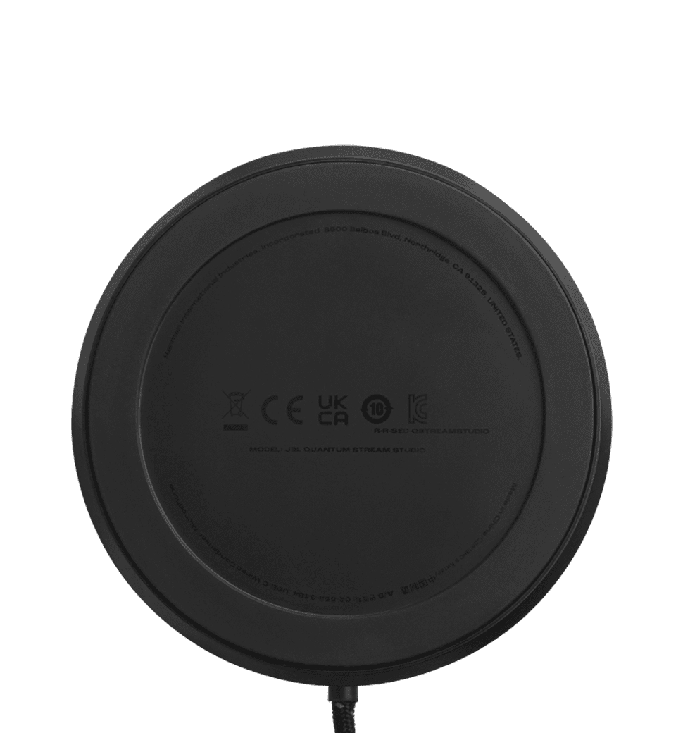 Мікрофон JBL Quantum Stream Studio Chrome (JBLSTRMSTUDIOBLK)