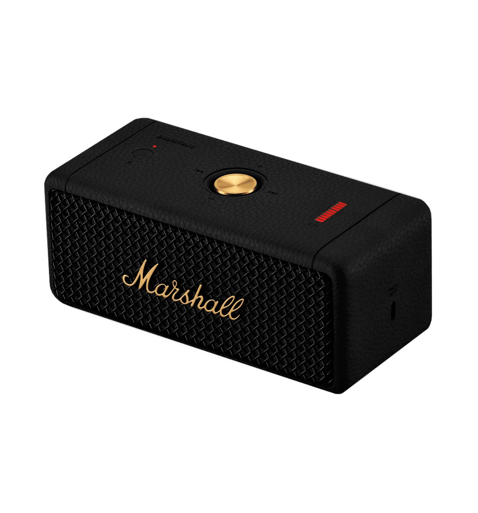 Портативна акустика Marshall Emberton II Black and Brass (1006234)